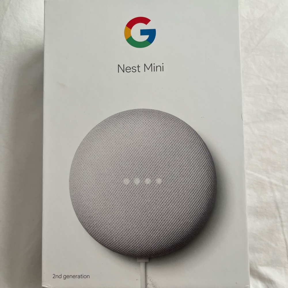 Google Nest Mini 2nd generation Chalk